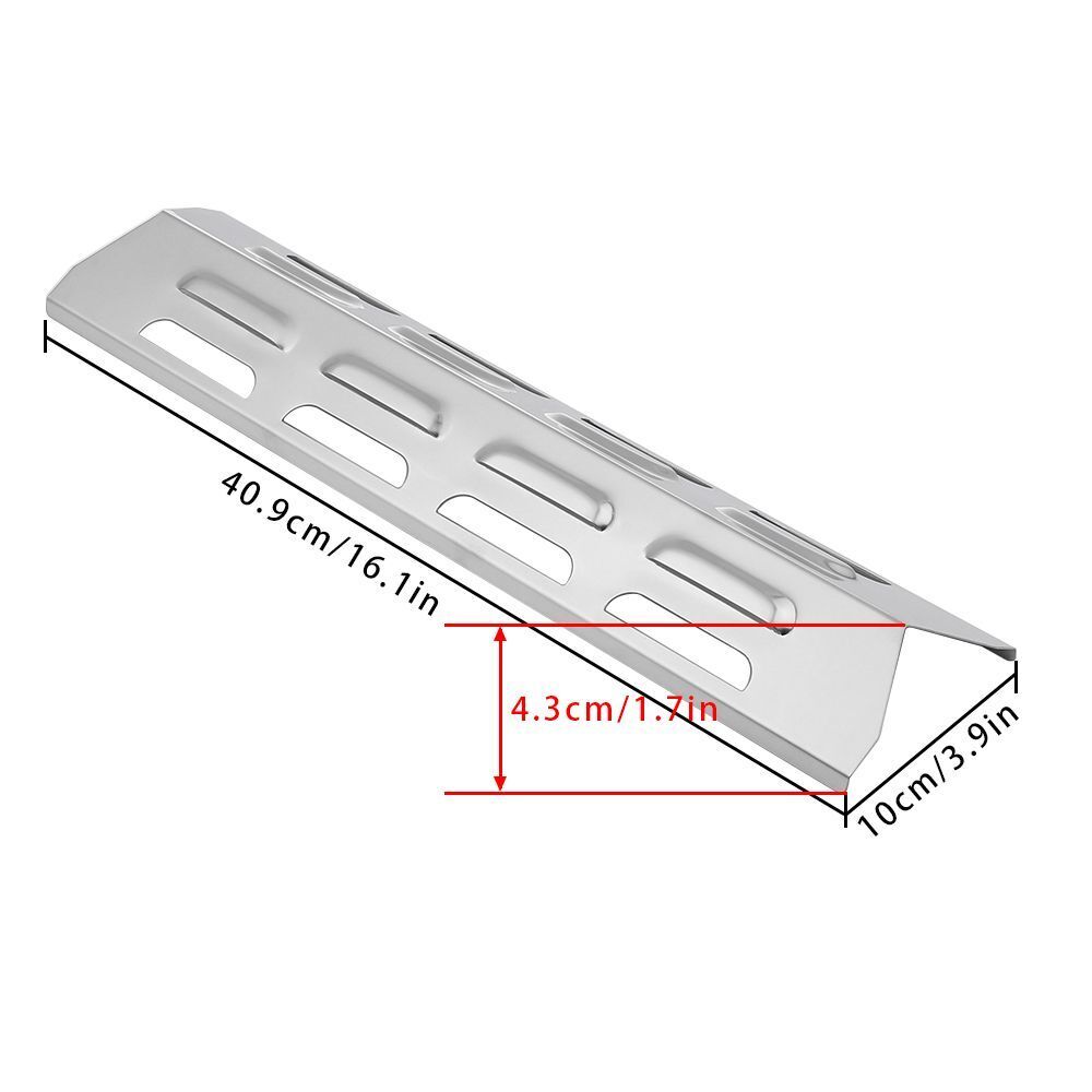 Replacement Tent Shield Barbecue Burners Cover BBQ Heat Plate Gas Grill