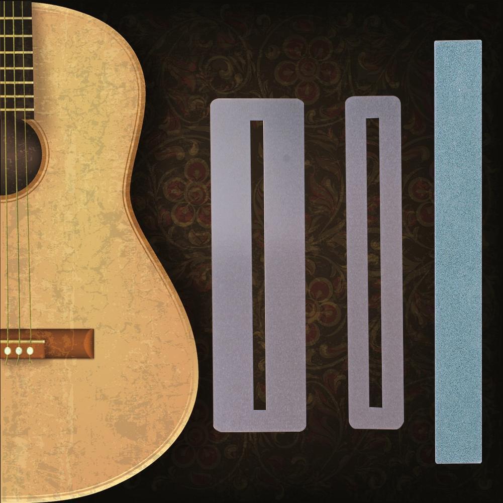 Fingerboard Guards and Guitar Fret File Cleaning Sanding Polishing Tool Set
