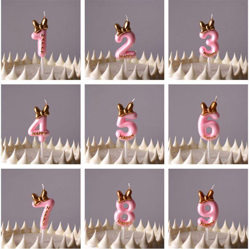 2pcs/set 0-9 Numbers Silicone Lollipop Cookie Mold Chocolate Cake Decorating DIY