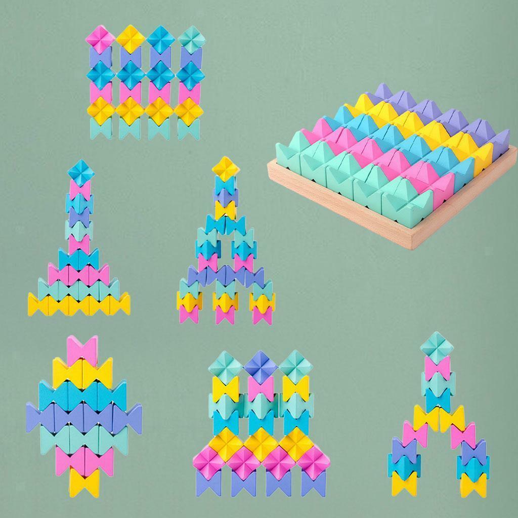 Geometric Shape Stacker puzzle playing Early Learning   Gift