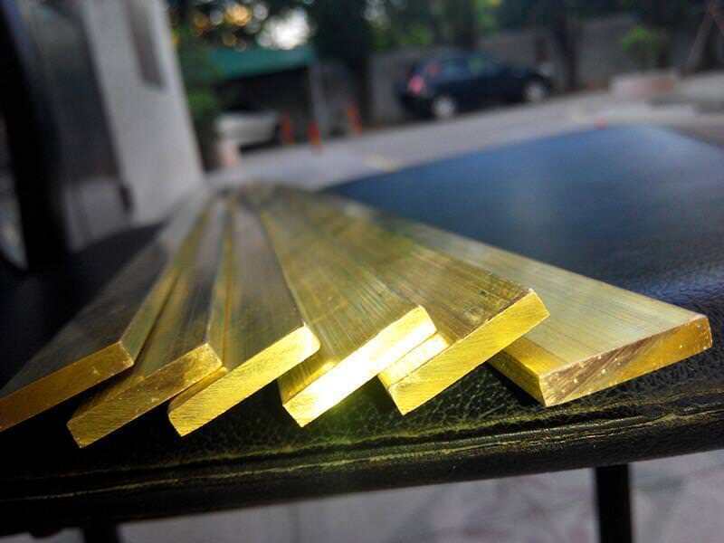1pcs H59 Brass Metal Bar Stip Thickness 5mm x 20mm x 250mm
