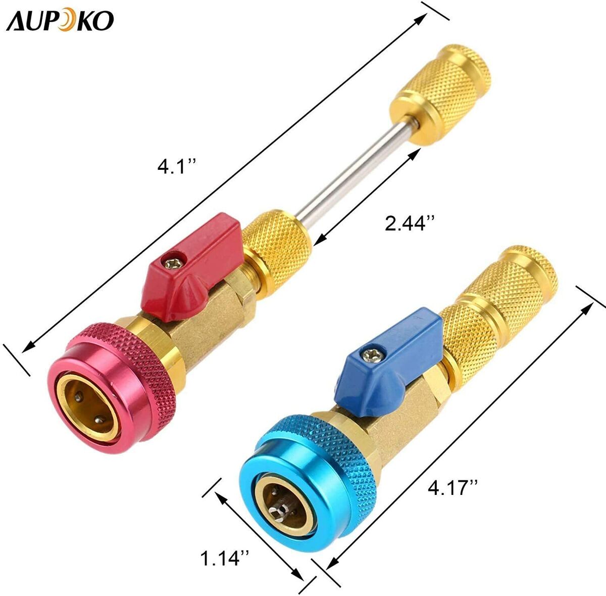 HQ High Low Pressure Valve Core Remover for R134A Refrigerant Air Conditioner