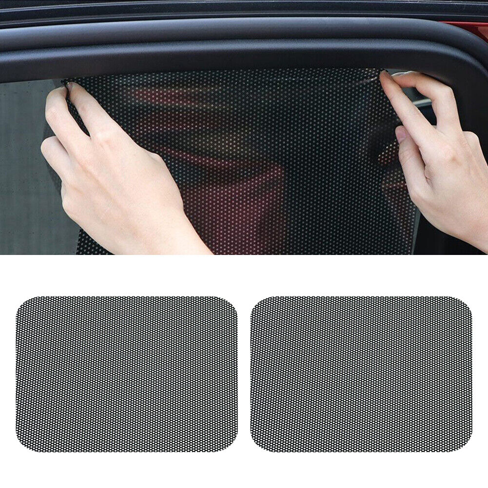 2pcs Cling Car Window Sun Shade Side Window UV Protection Screen (72x52cm)