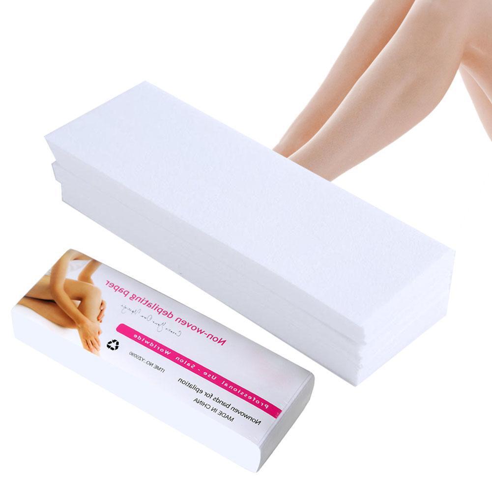 80pcs Hair Removal Remove Epilator Paper Waxing Depilatory Strip