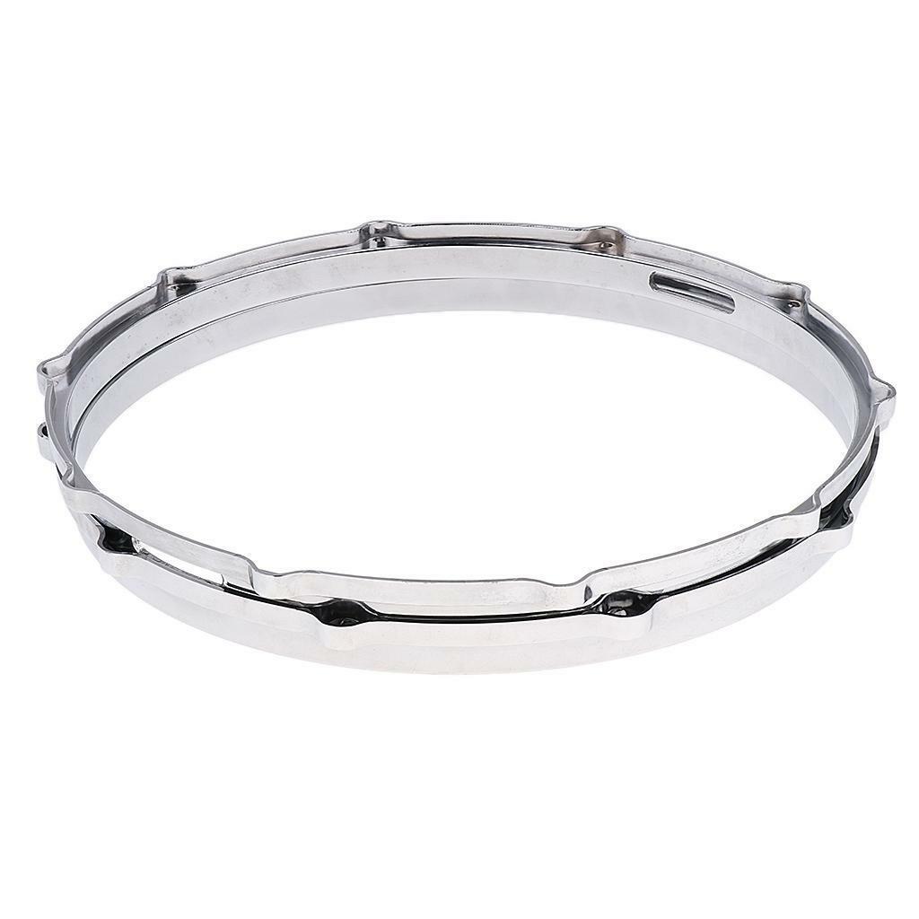 2ps 14 Aluminum  Snare Drum Hoop Ring Rim for Snare Drum Instrument