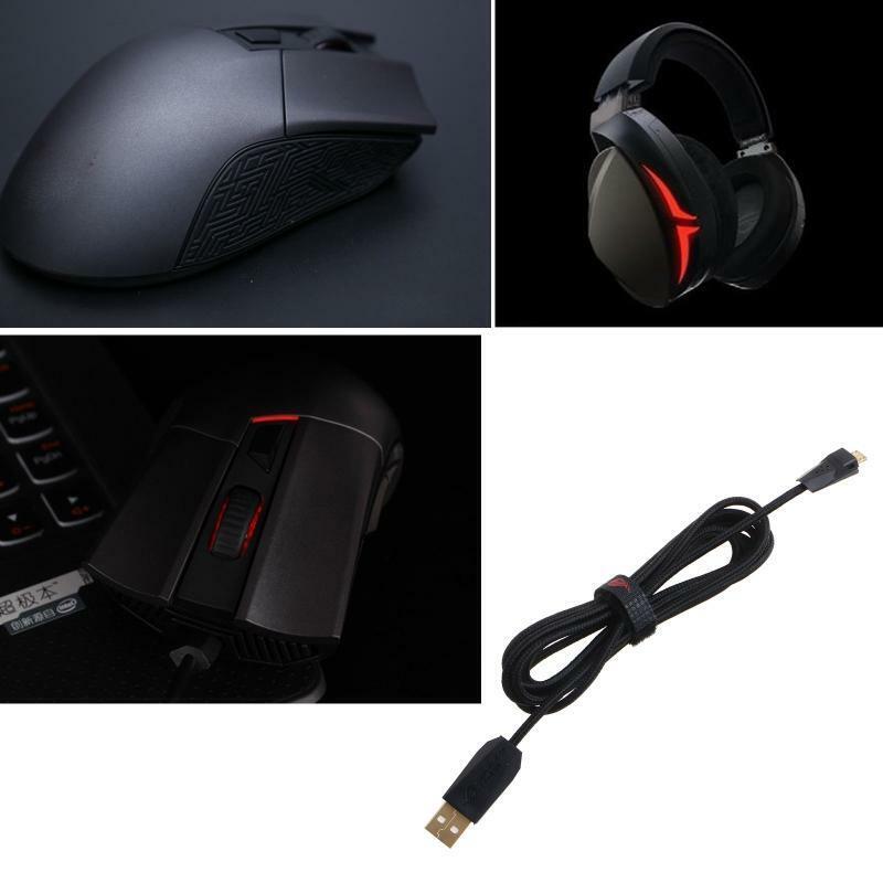 Replacement Cable Headphones Line for ROG STRIX FUSION 300 500 700 Headphones