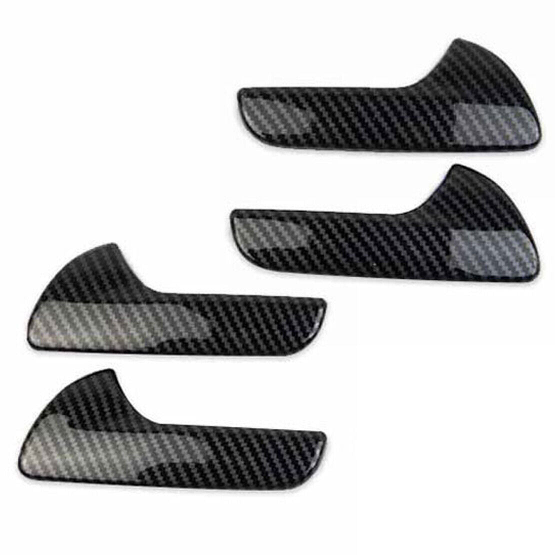 4xCarbon Fiber Style Inner Door Handle Cover Fit For Dodge Durango 2011-2021 New