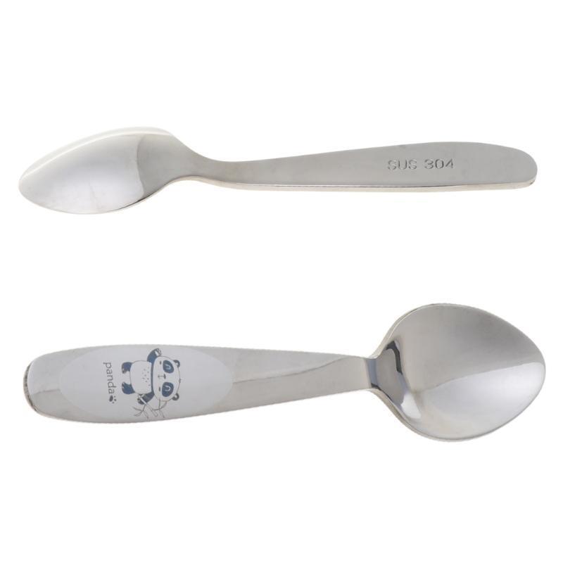 Cute Baby Mini Utensils Anti-drop Tableware for 6-14 Month Panda Pattern
