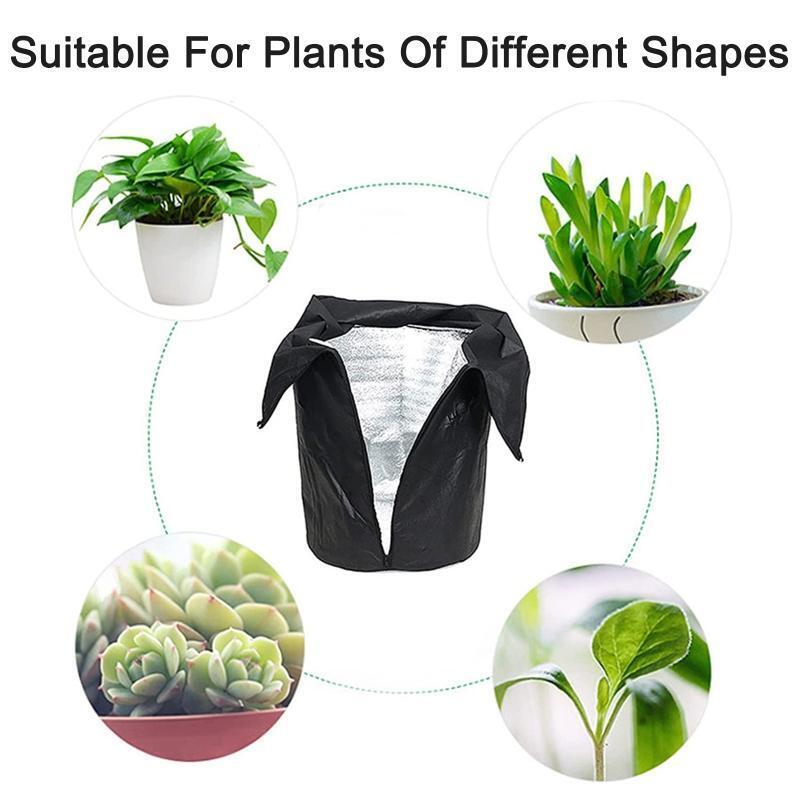 Plant Warm Cover Insulation Shield Freeze Protection Plants Covers with Zipper