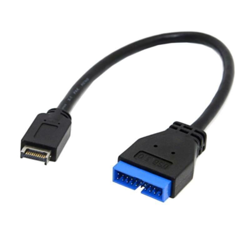 USB 3.1 20Pin Female to USB 3.0 20Pin Male USB Cable Motherboard Mainboard Cable