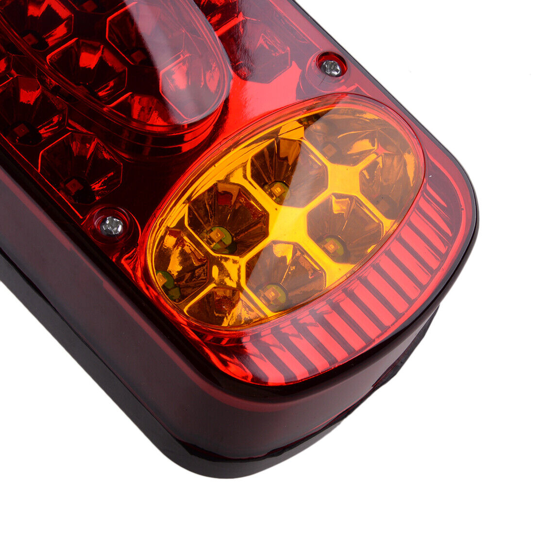 12V LED Rear Tail Light Brake Stop Lamp Indicator Trailer Truck Van Caravan