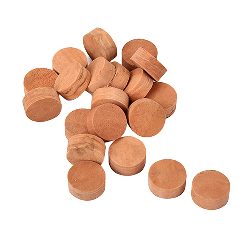 20 Pieces Trumpet Cornet  Spit Valve Cork Pads for Brass Instrument