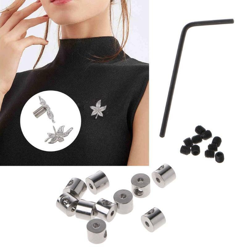 10 Pcs/Set Pin Keepers Biker Pin Locks for Locking Them in Place Wrench Tools