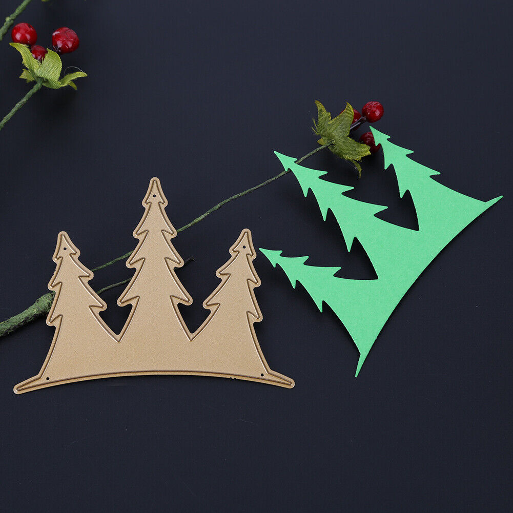 Christmas Tree Metal Cutting Dies for DIY Scrapbooking Photo Album Decor-15