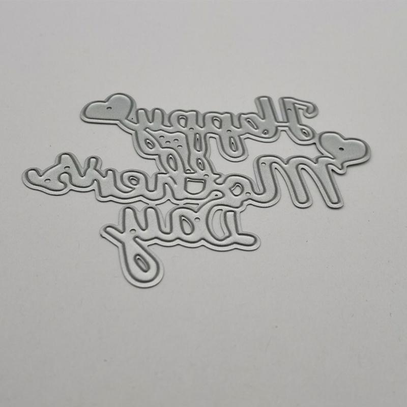 Metal Cutting Dies Happy Mothers Day Die Cuts for Card Making Scrapbook Stencil
