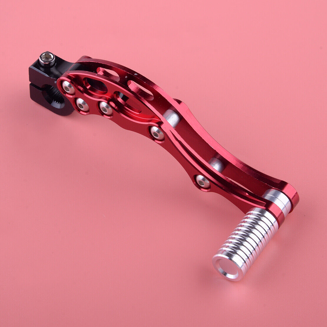 Red CNC Gear Shift Lever Shifter Starting Rod Fit For Motorcycle Dirt Bike