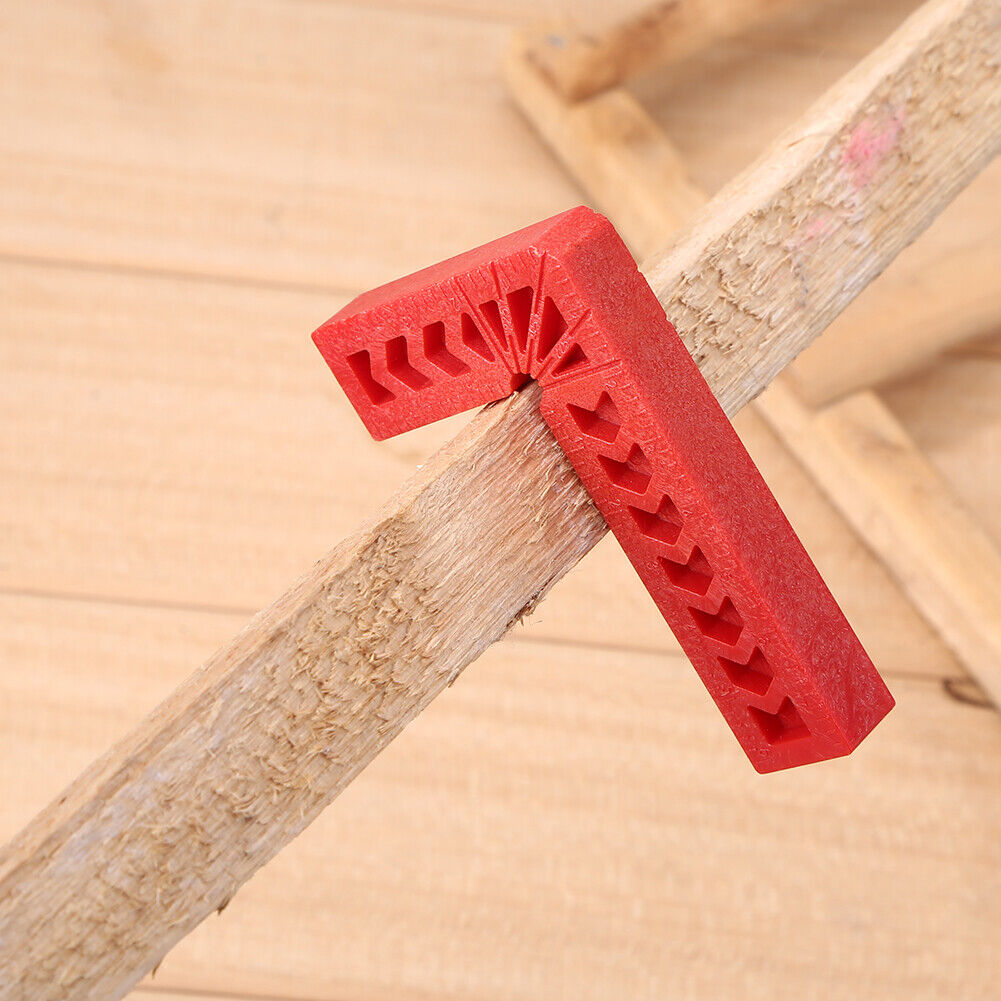 90 Degree Right-Angle Ruler Woodworking Right Angle Positioner (4 inch)