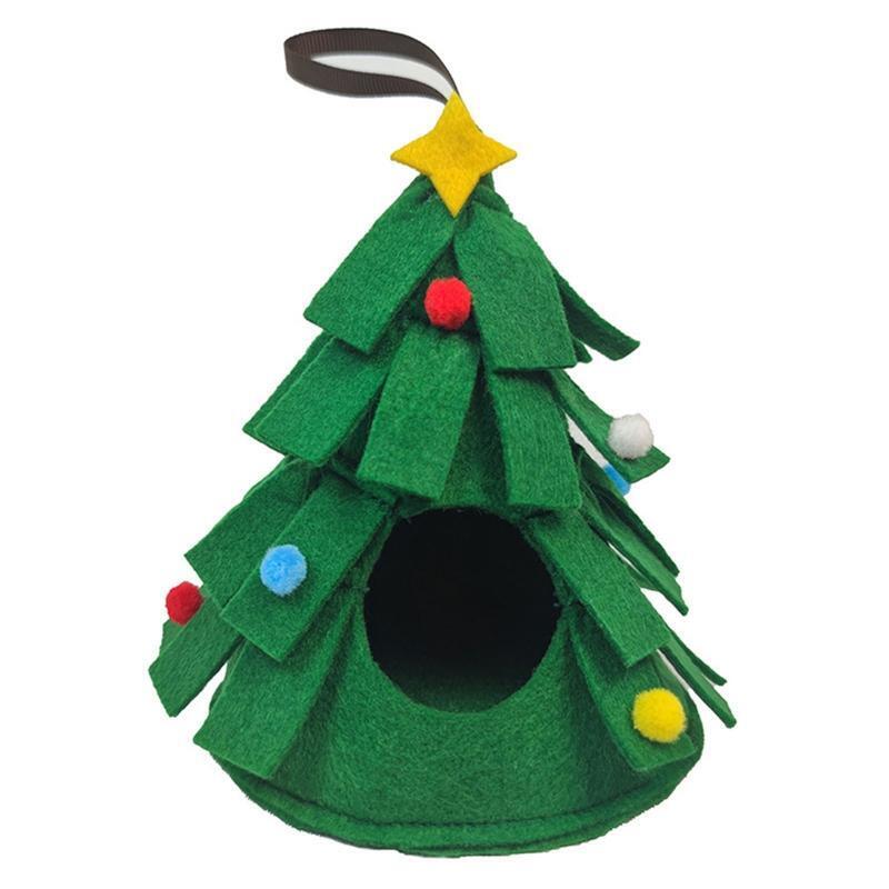 Small Animal House Soft Bed Warm Winter Hideout for Parrot Hamster Sugar Glider