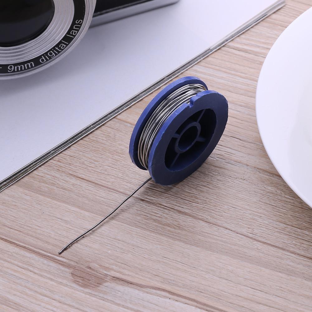 1pc 0.8mm Mini Pure Solder Wire No-Clean Flux Tin Lead Soldering Wire Roll