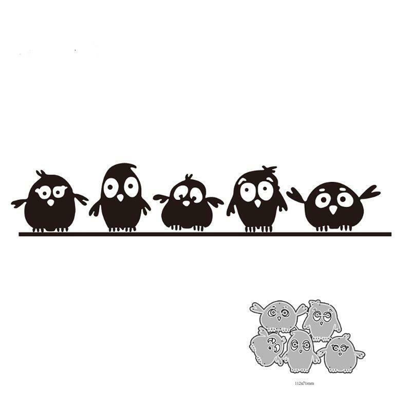 Animals Metal Cutting Dies Stencil Scrapbooking DIY Album Stamp Paper Embossing