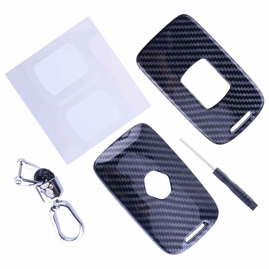 Remote Key Fob Case Cover Shell Fit For Renault Kadjar Koleos Megane Espace Clio