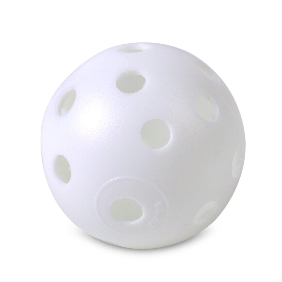 100 White Golf Balls Practice Sports Training Airflow Balls Hollow Perforated Li