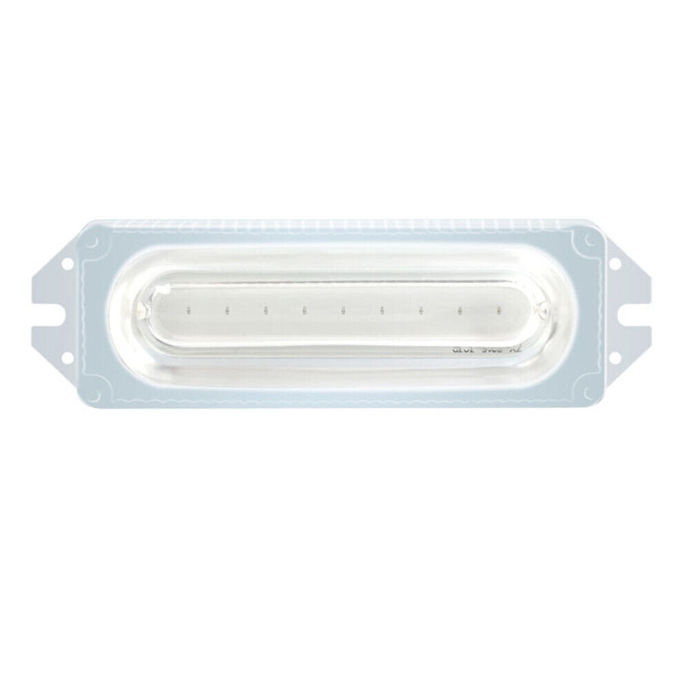 12V 1 to 4 COB LED Car Motorcycle Strobe Light Grill Flashing Lamp (White)