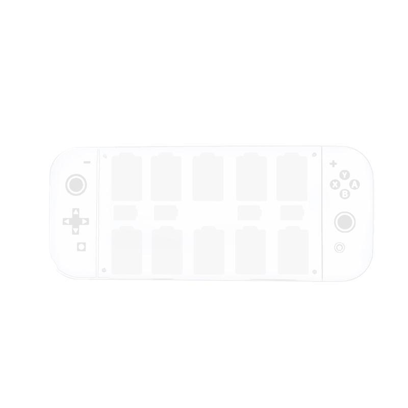 Crystal Clear Magnetic Storage Case for 14 Game Cards Fit for Switch Cards