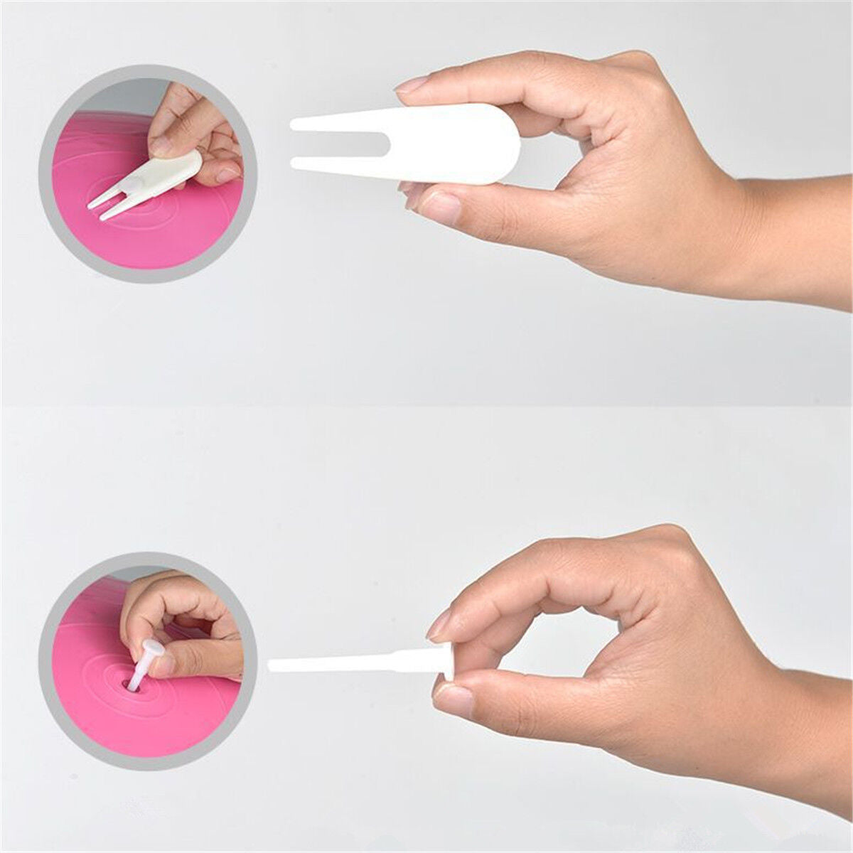 5pcs Fitness Exercise Sport Inflatable Yoga Ball Air Stopper Plug Puller Pump