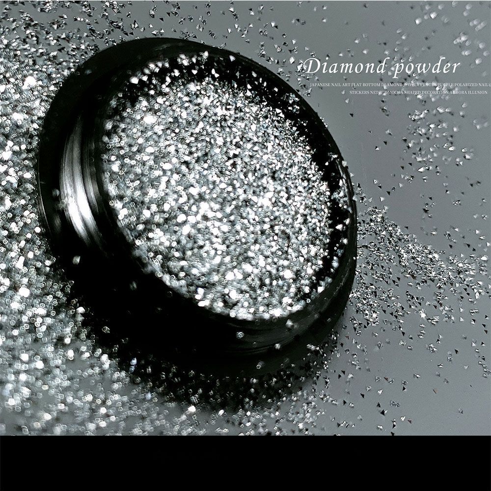 New Fashion Highlight Crystal Strobe Reflective Nail Diamonds Buddy