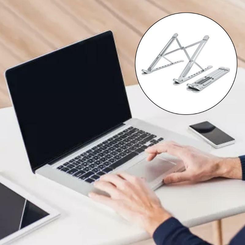 Adjustable Laptop Stand Cooling Holder Bracket for Tablet Notebook 11-17in