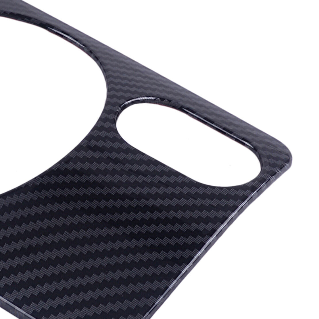 1x Carbon fiber Style Headlight Switch Panel Cover Trim fit for VW Golf 08-12 Ld