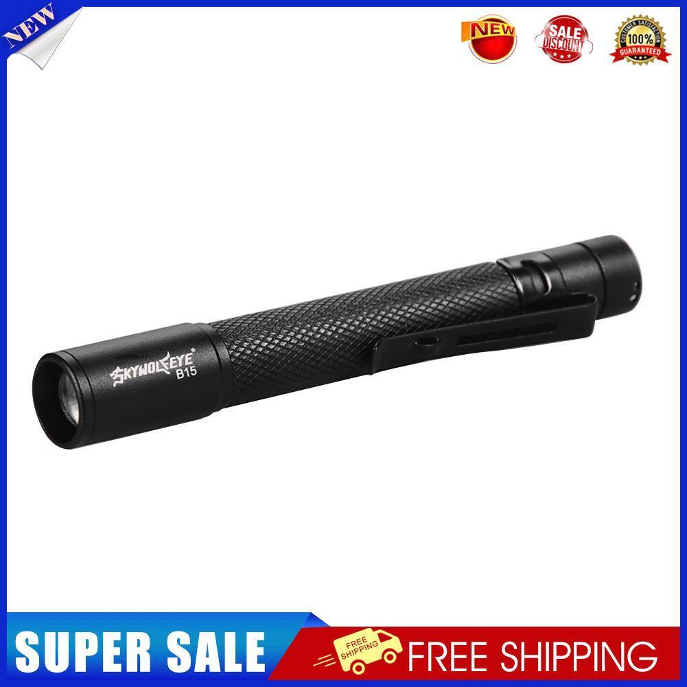 Skywolfeye XPE LED 3 Modes Flashlight Zoomable Torch Aluminum Alloy Lamp
