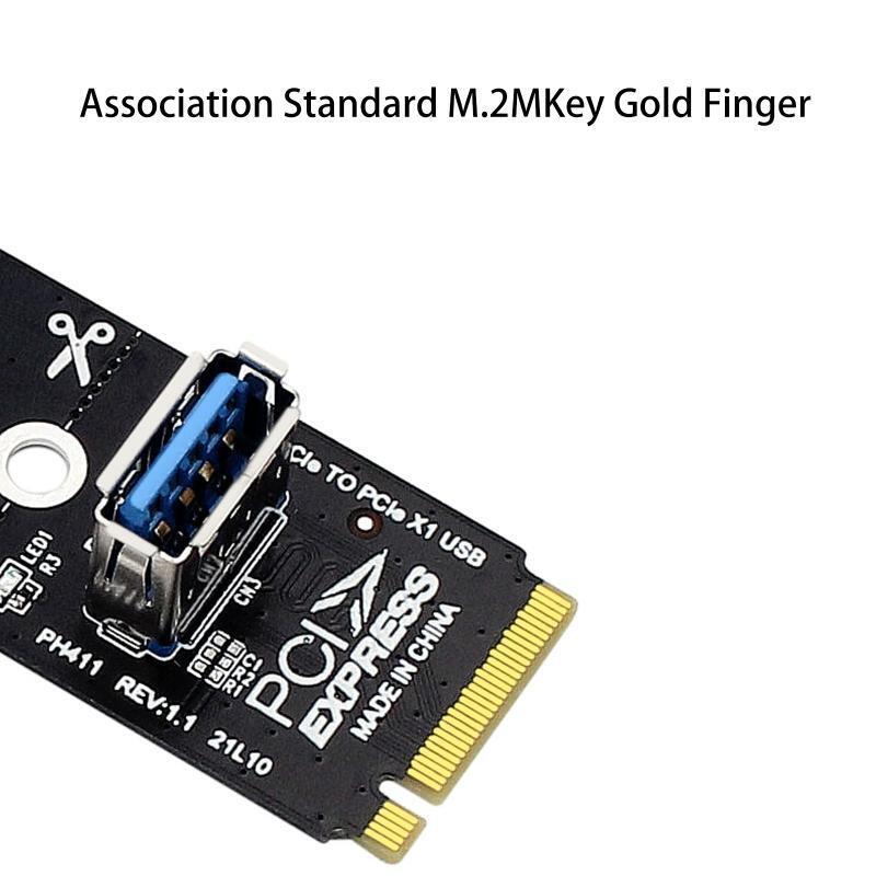 M.2 NGFF To USB3.0 Bitcoin Card Riser Mining USB3.0 Extender Adapter Accessory