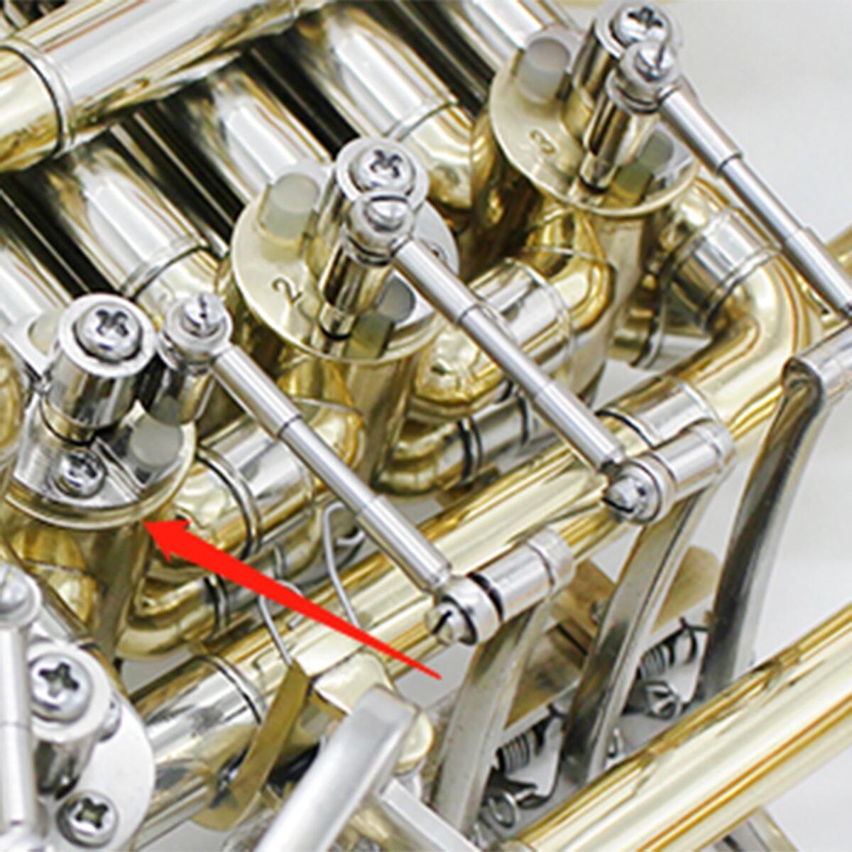 Rotating Piston Replacement for French Horn Musical Instruments