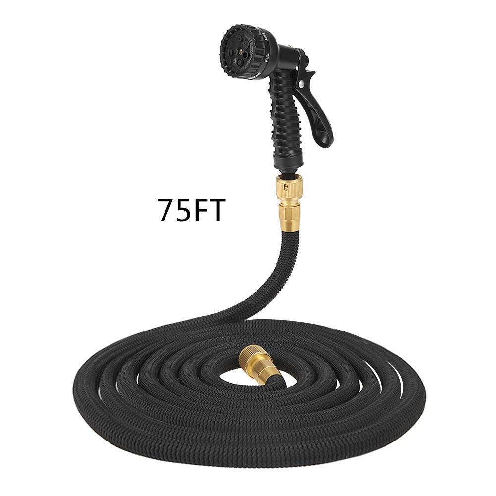 Expandable Magic Flexible Hose Car Clean Sprayer Garden Water Gun Kit (L)