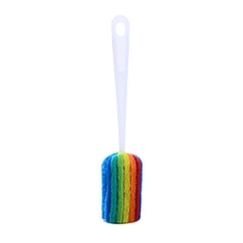 Water Bottle Cup Mug Cleaning Brush Scrubber with Long Handle Comfort Grip Brush