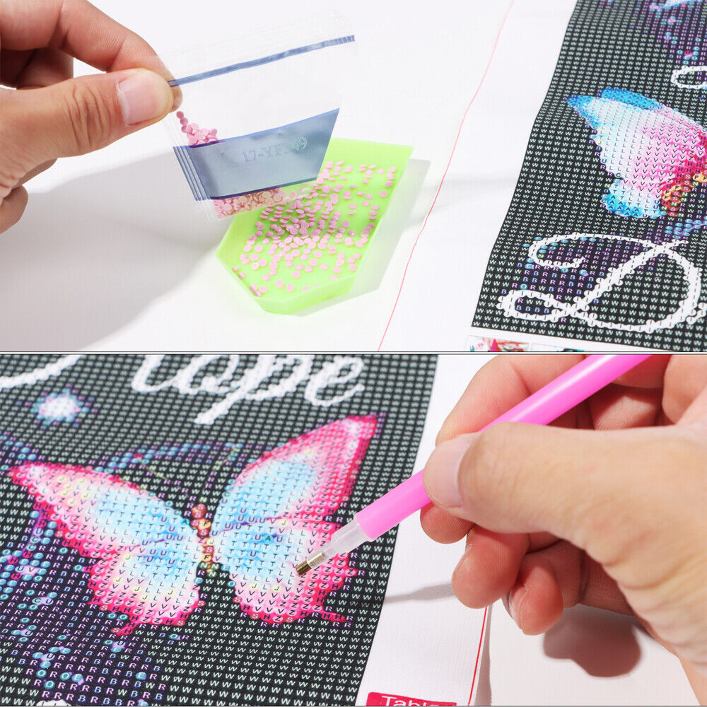 Art Number Kits with Accessories Full Drill Cross Stitch Embroidery Craft