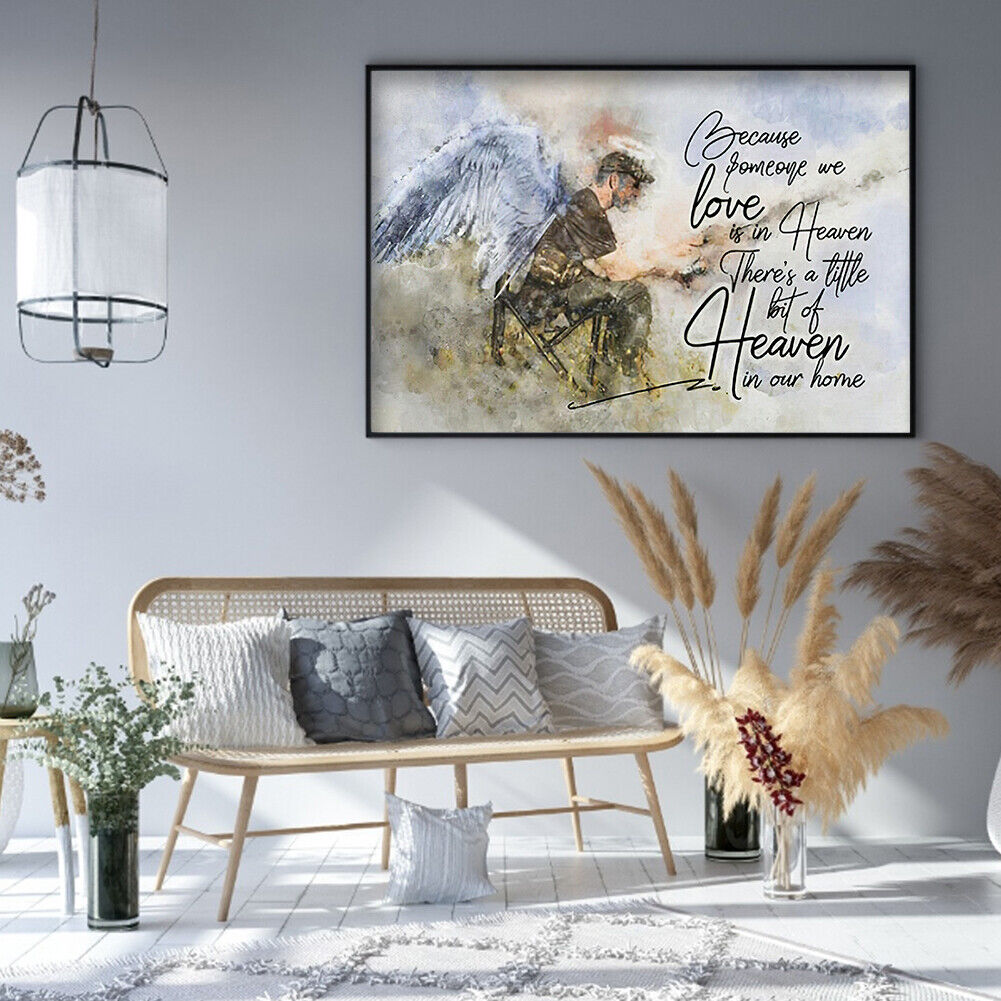 5D Diamond Painting Oil painting angel Full Round Drill Rhinestone Kit
