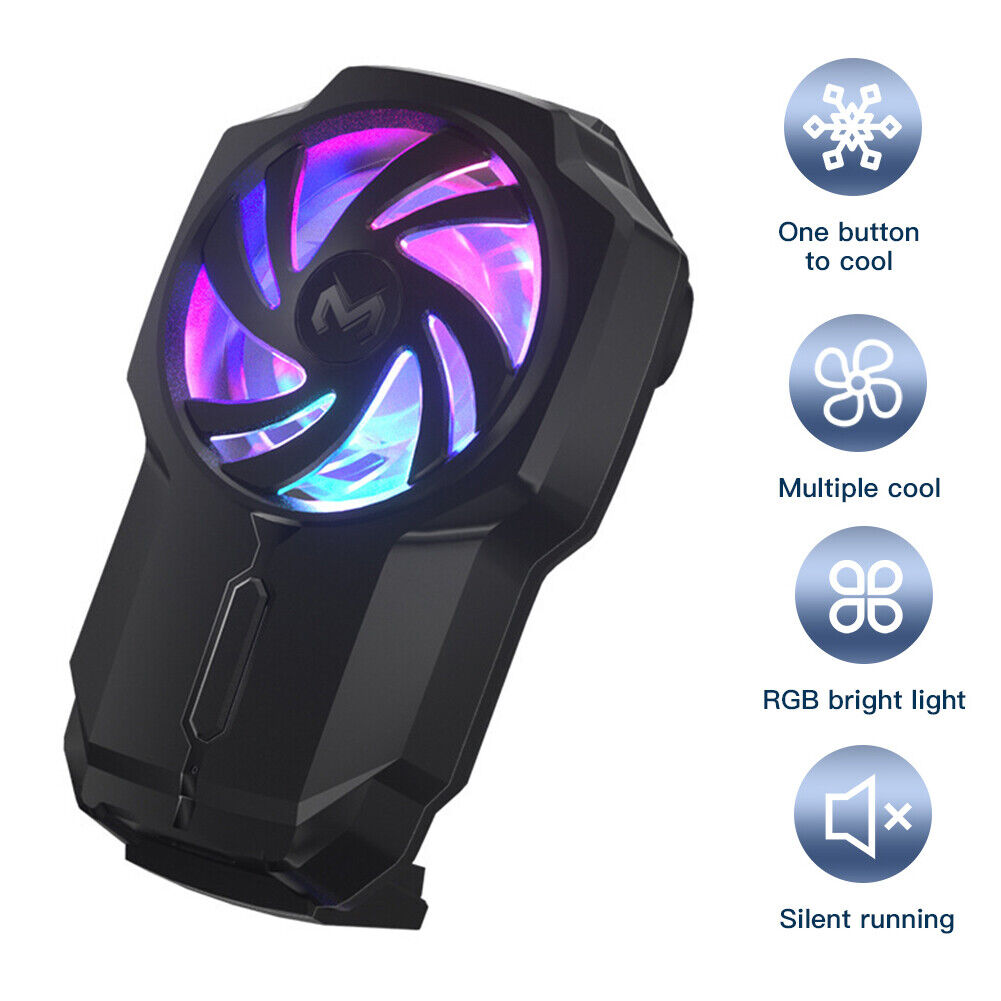FL05 3 Gears Adjustable Cell Phone Cooler Mobile Phone Cooling Fan Radiator