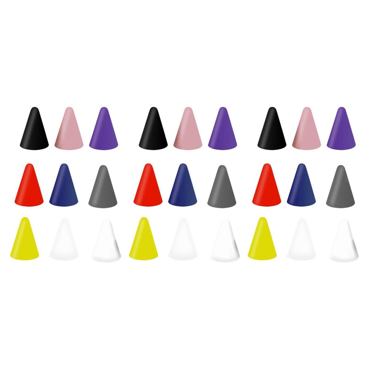 27x Replacement Silicone Tips High Sensitivity Cover Nib for Pencil 1ST 2ND