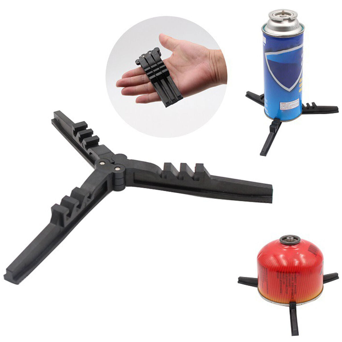 Gas Tank Stand Stable & Foldable Cylinder Base Holder Tank Tripod Bracket