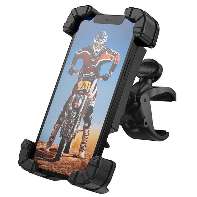 Motorcycle Phone Holder Adjustable Cellphone Stand Fit for Most Mobilephone