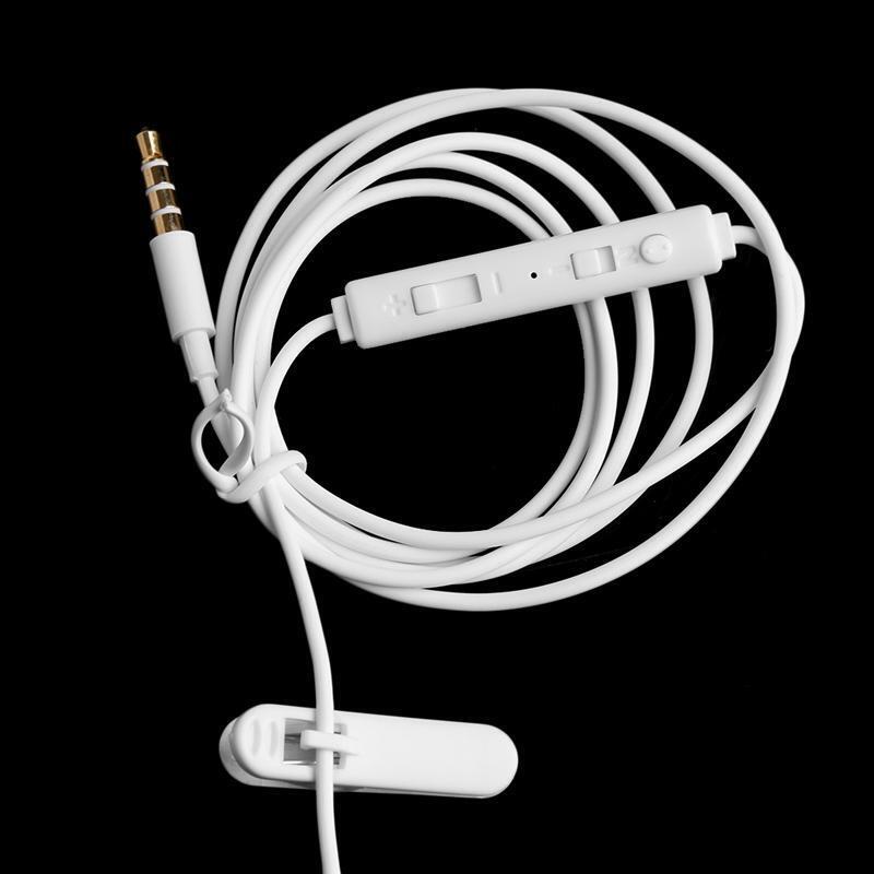 3.5mm In-Ear Anti-Radiation Earphone Air Spring Duct With Mic For Smart Phone