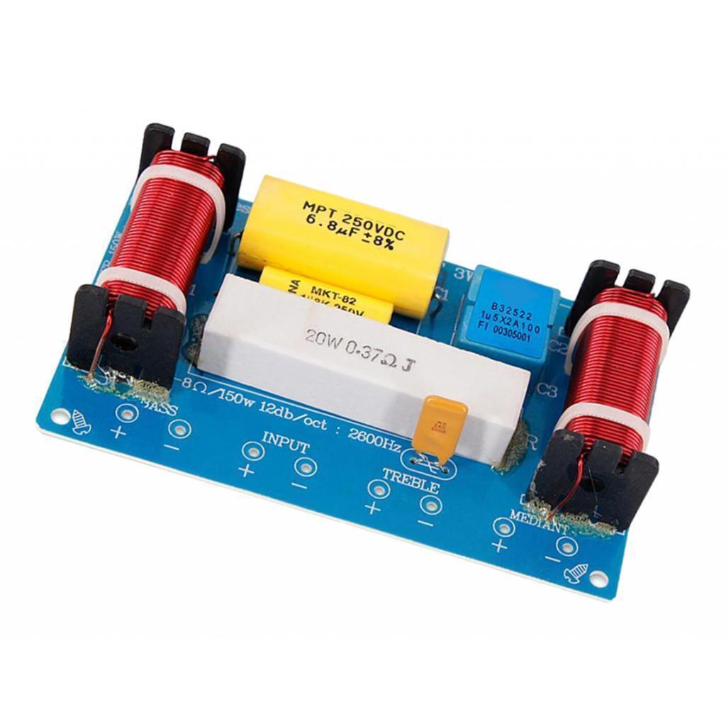 120W 4-8? Speaker Crossover Filter Frequency Divider DIY Loudspeaker Tool