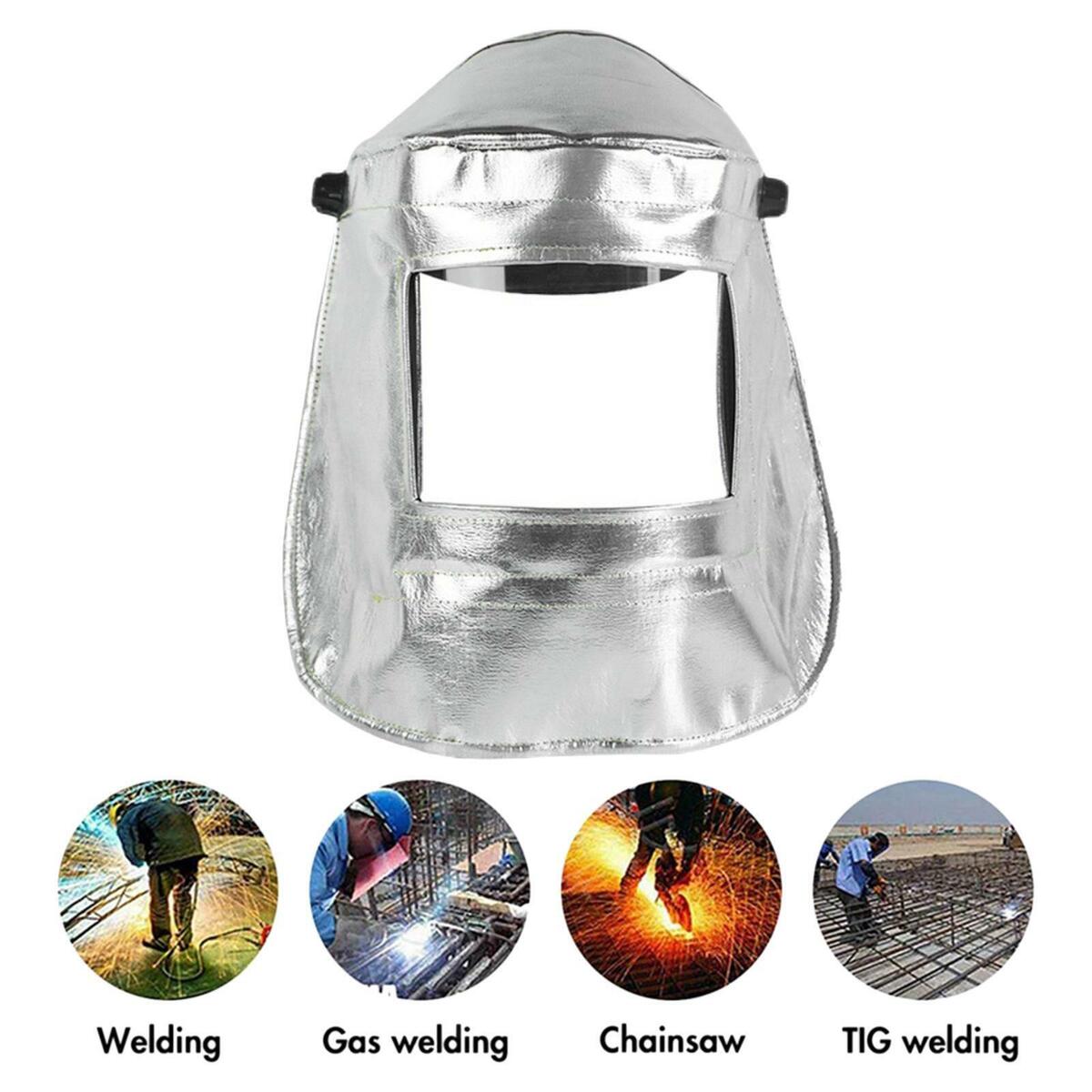 1pc Aluminum  Welding Helmet High Temps Resistance  High