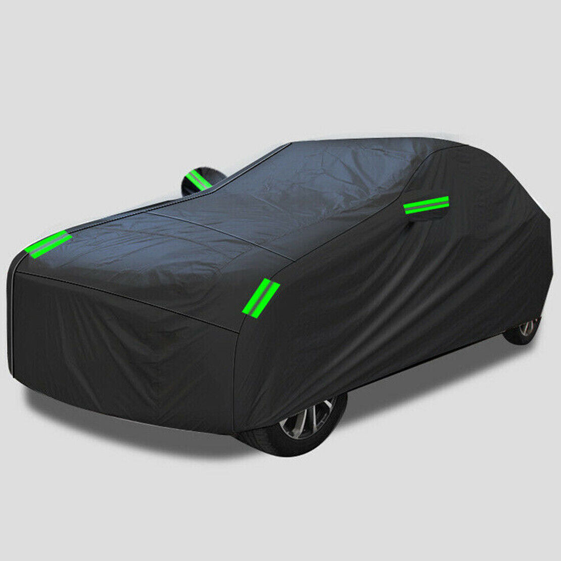 Heavy Duty Waterproof Full Car Cover All Weather Protection Outdoor Dustproof
