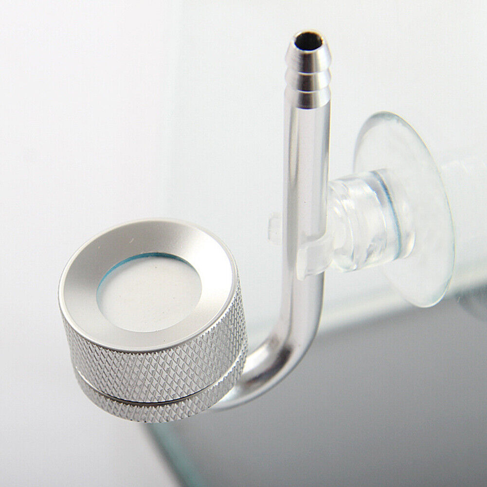 CO2 Atomizer System Diffuser Fish Tank Reactor Solenoid with Suction Cup