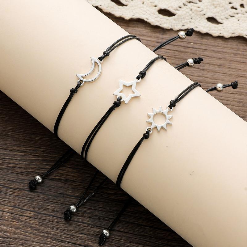 3 Pcs Friendship Card Bracelets Relationship Promise Bracelet for Best Friends