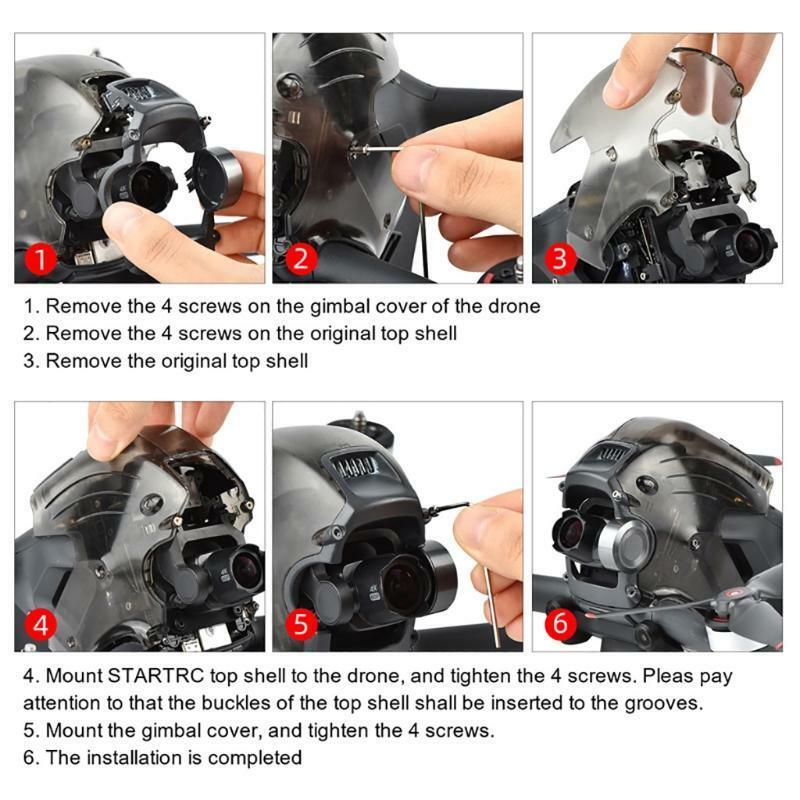 Protective Case for -DJI FPV Drone Upper Housing Body Protector Protection Cover